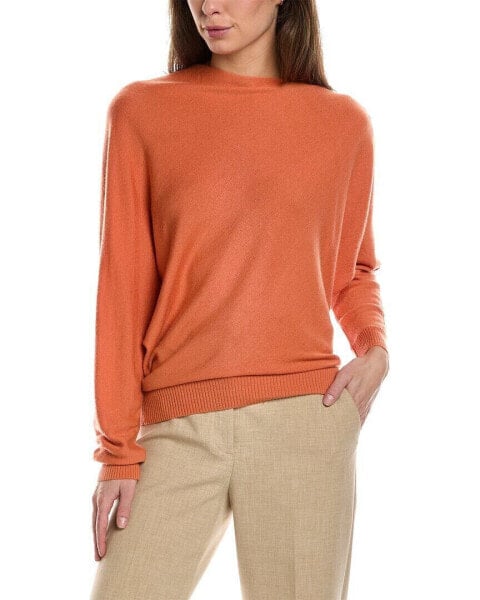 Lafayette 148 New York Draped Asymmetric Cashmere Pullover Women's