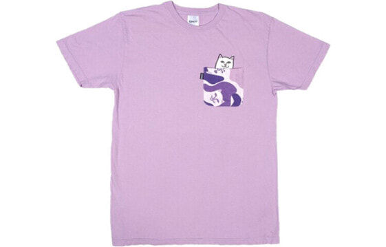 Футболка RIPNDIP Фиолетовая камуфляжная RIPNDIP T для мужчин и женщин