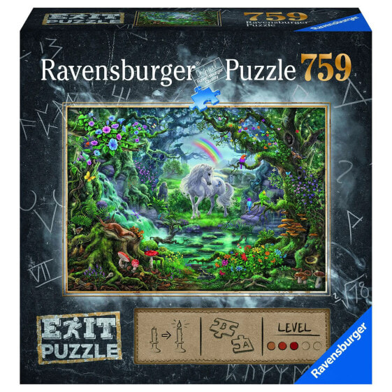 Пазл детский Ravensburger Exit Puzzle Einhorn 759 элементов
