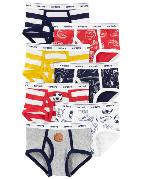 7-Pack Cotton Briefs Underwear 8