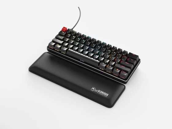 Glorious PC Gaming Race Padded Keyboard Wrist Rest - Foam - Black - 300 x 100 x 17 mm
