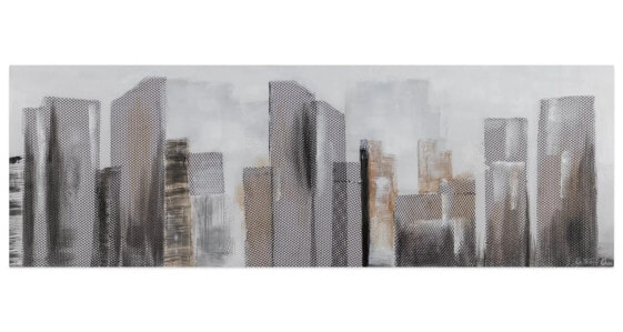 Acrylbild handgemalt Between Skyscrapers