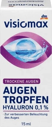 Augentropfen mit 0,1% Hyaluron, 15 ml