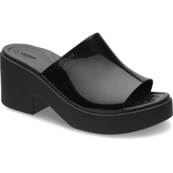 CROCS Brooklyn Slide High Shine Heel sandals