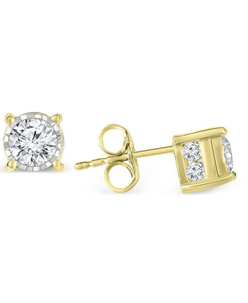 Серьги TruMiracle Diamond Stud