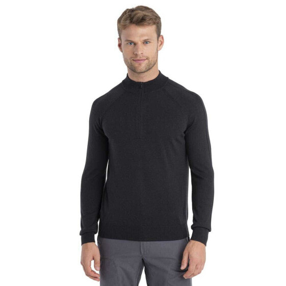 ICEBREAKER MerinoFine™ Luxe Half Zip Sweater