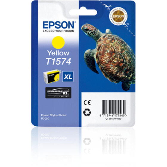 Картридж с оригинальными чернилами Epson C13T15744010 Жёлтый