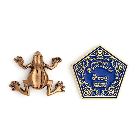 HARRY POTTER Chocolate Frog Pin Badges Set