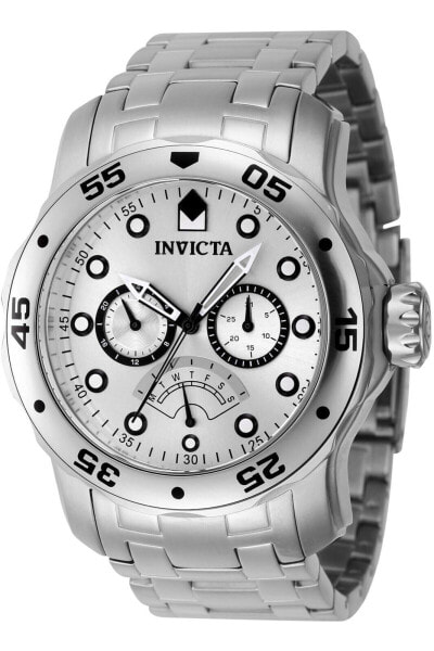 Invicta Men's Pro Diver 48mm Stainless Steel Quartz Watch Silver (Model: 46994)