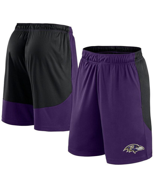 Men's Purple/Black Baltimore Ravens Go Hard Shorts