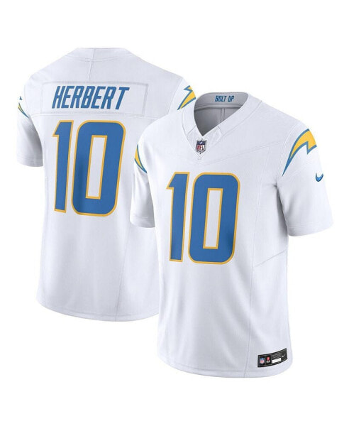 Men's Justin Herbert White Los Angeles Chargers Vapor F.U.S.E. Limited Jersey