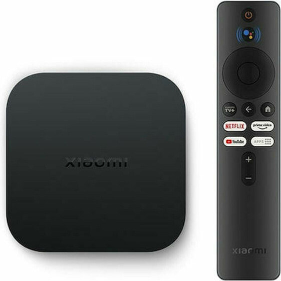 Потоковый контент Xiaomi TV Box S Чёрный 4K Ultra HD