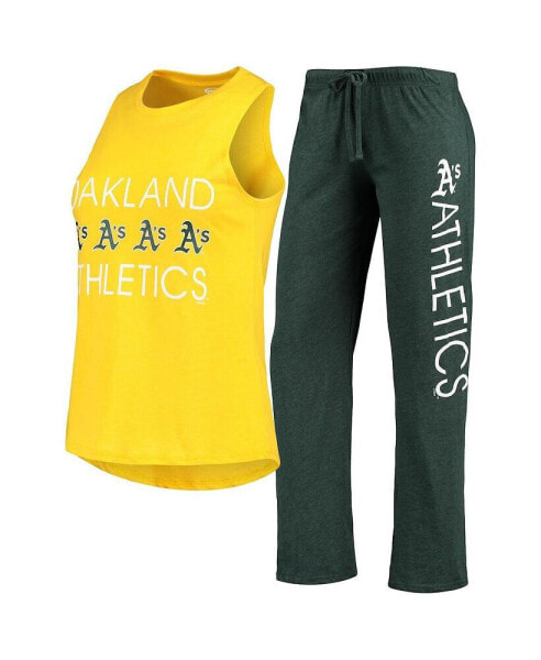 Пижама Concepts Sport Green Oakland Athletics Meter Sleep