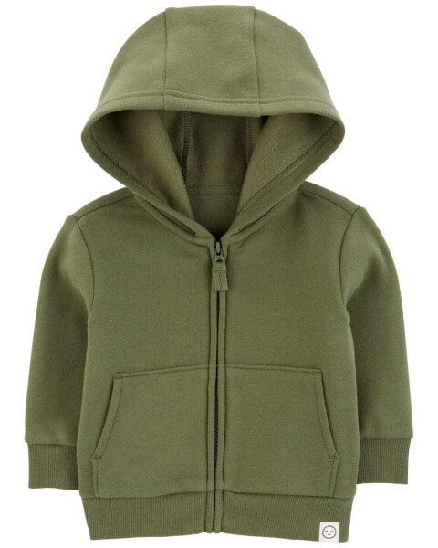 Baby Zip-Up Fleece Hoodie 3M