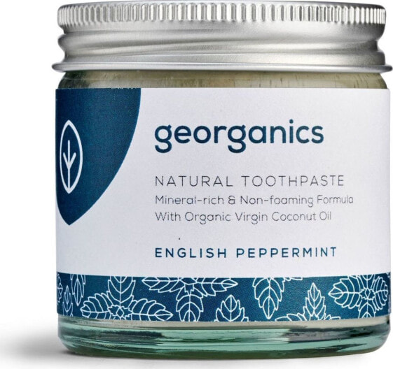 Зубная паста Georganics, Минеральная English Peppermint, 60 мл