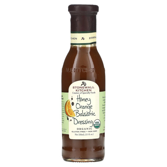 Stonewall Kitchen, Organic Honey Orange Balsamic Dressing, 11 fl oz (330 ml)