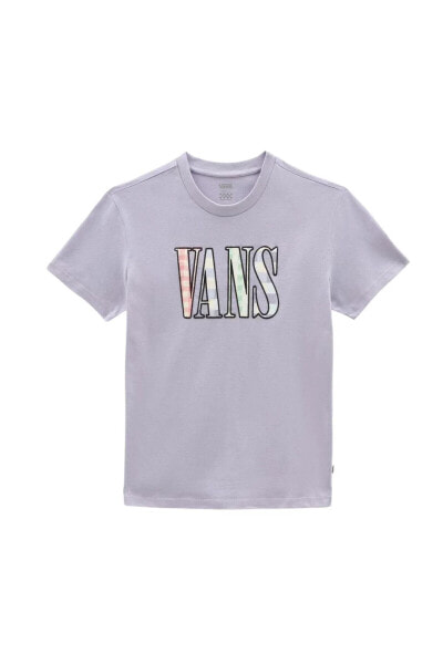 Топ Vans Mixed Up Gingham Boyfriend Lila