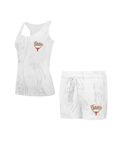 Women's Texas Longhorns Quartz Tank Top Shorts Set