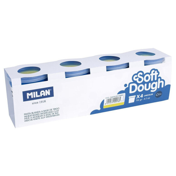 MILAN Box 4 Jars Of 116g Soft Dough