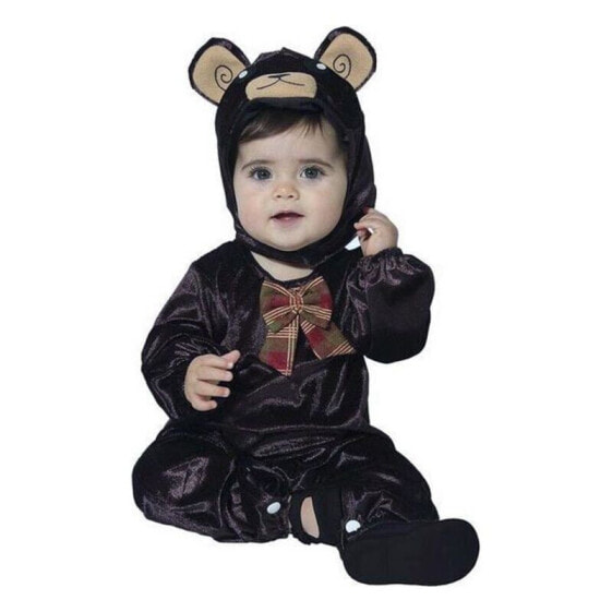 Бархатный костюм для младенцев (3 предмета) Shico Медведь Costume for Babies Brown