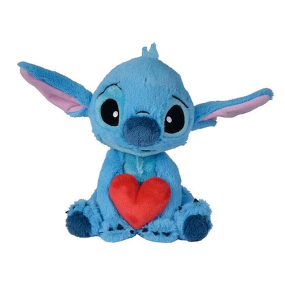 Мягкая игрушка SIMBA Stitch С Сердцем 25 см Teddy