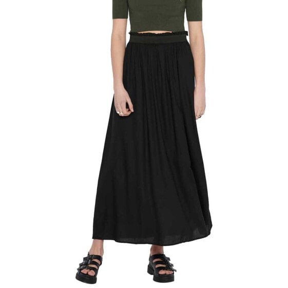 ONLY Venedig Paperbag Long Woven Skirt