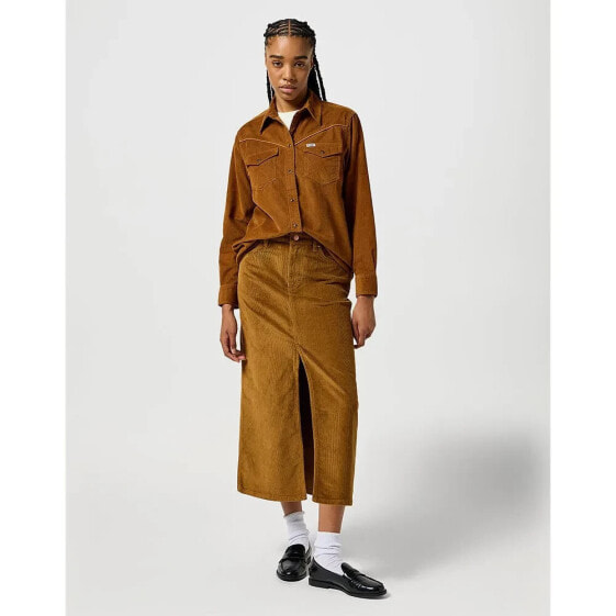 WRANGLER Corduroy Long Skirt