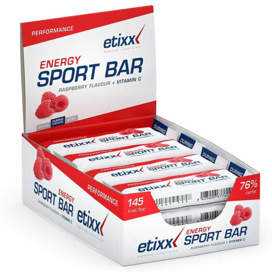 ETIXX Sport 40g 12 Units Nougat Energy Bars Box