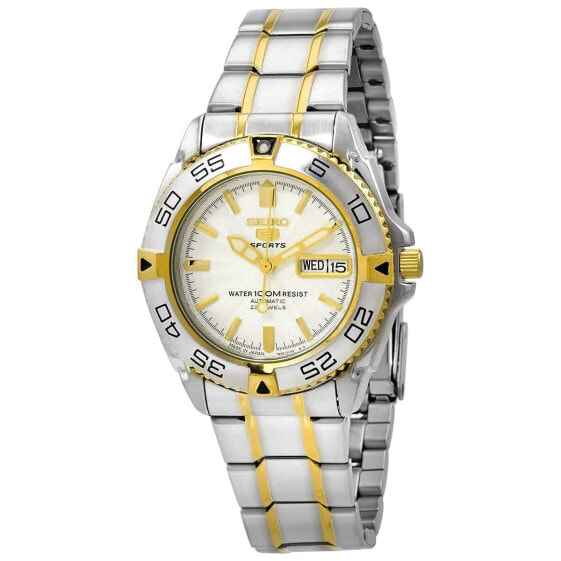 Seiko Seiko 5 Sports Automatic White Dial Men's Watch SNZB24J1