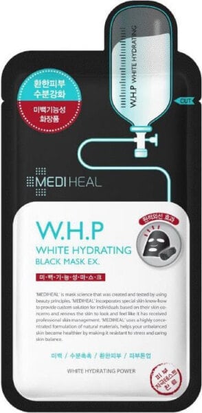 Маска для лица увлажняющая и отбеливающая Mediheal W.H.P White Hydrating Black Mask EX 25 мл