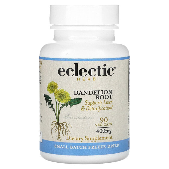 Freeze Dried Dandelion Root, 400 mg, 90 Veg Caps