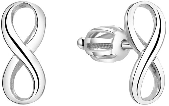 Silver earrings infinity AGUP1424S