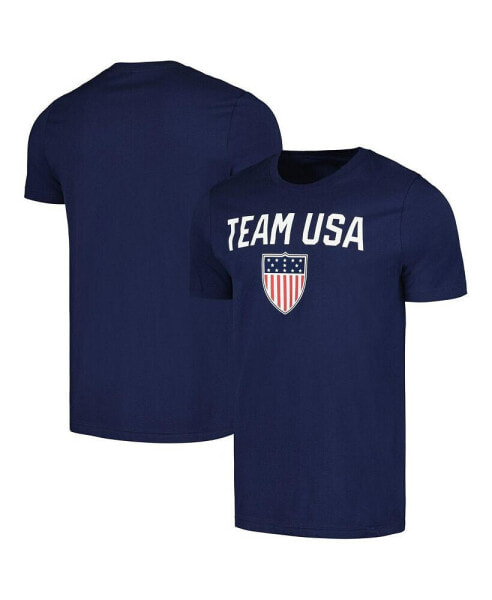 Men's Navy Team USA Shield T-shirt