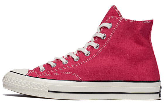 Converse Chuck Taylor All Star1970s Hi Pink Pop 耐磨透气 高帮 帆布鞋 男女同款 粉色 / Кроссовки Converse Chuck Taylor All Star 1970s Hi Pink Pop 161442C-673