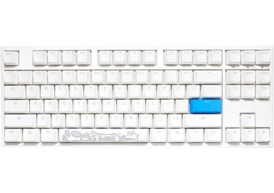 Ducky One 2 RGB TKL - Full-size (100%) - USB - Mechanical - RGB LED - White