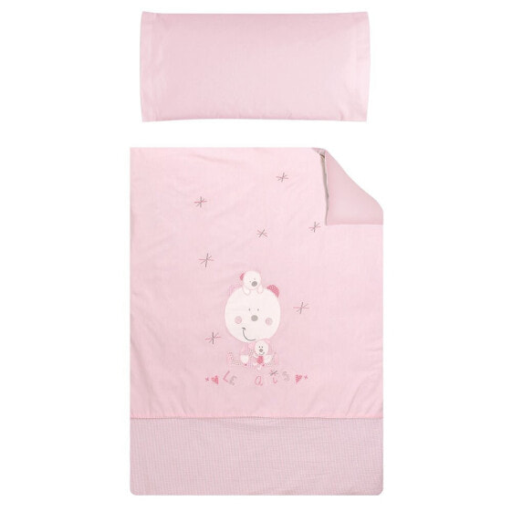 BIMBIDREAMS Les Amis duvet cover and pillow 120x150 cm