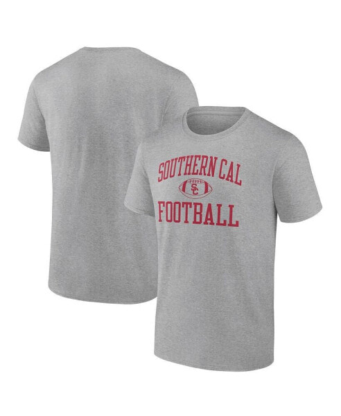 Men's Heathered Gray USC Trojans First Sprint Team T-shirt