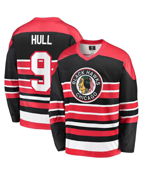 Men's Bobby Hull Red Chicago Blackhawks Premier Breakaway Retired Player Jersey