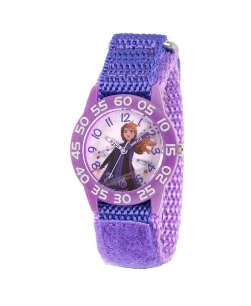 Часы eWatchFactory Disney Frozen 2 Anna Girls Purple Time Teacher Watch 32mm
