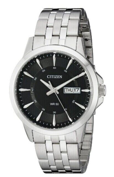 Citizen Men's Day Date Quartz Stainless Steel Watch - BF2011-51E NEW