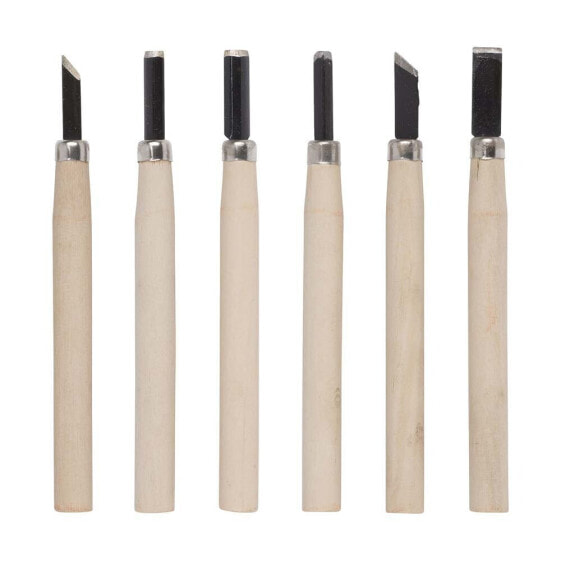 KREATOR Mini 135 mm Wood Chisel 6 Units