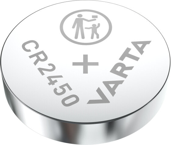 Одноразовая батарейка VARTA CR2450, литий, 3V, 1 шт, 570 mAh, 5 мм