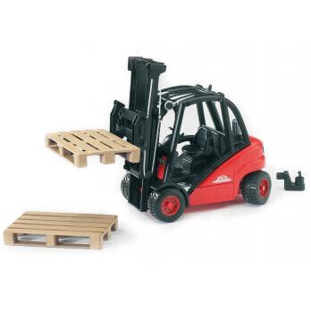 Bruder Linde fork lift H30D with 2 pallets - Black,Red - ABS synthetics - 3 yr(s) - 1:16 - 92 mm - 290 mm