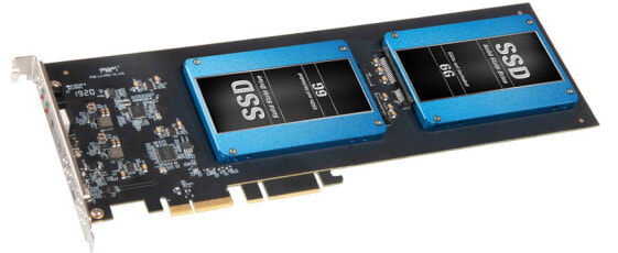 Sonnet FUS-SSD-2RAID-E - Serial ATA - PCI Express x4 - 0,1,JBOD - ASMedia 3142 - ASMedia 1352R - RoHS