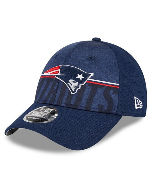 Men's Navy New England Patriots 2023 NFL Training Camp 9FORTY Adjustable Hat