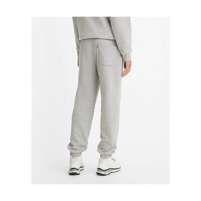 Спортивные брюки утепленные Levi's Men's Relaxed Fit Tapered - Цвет серый в крупных размерах XXL