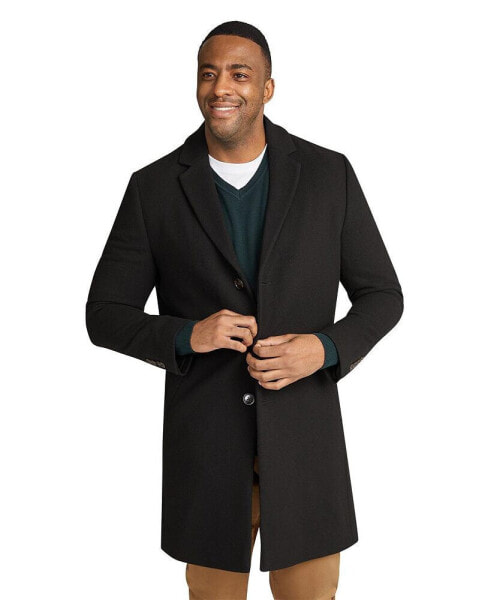 Big & Tall Xavier Wool Blend Overcoat