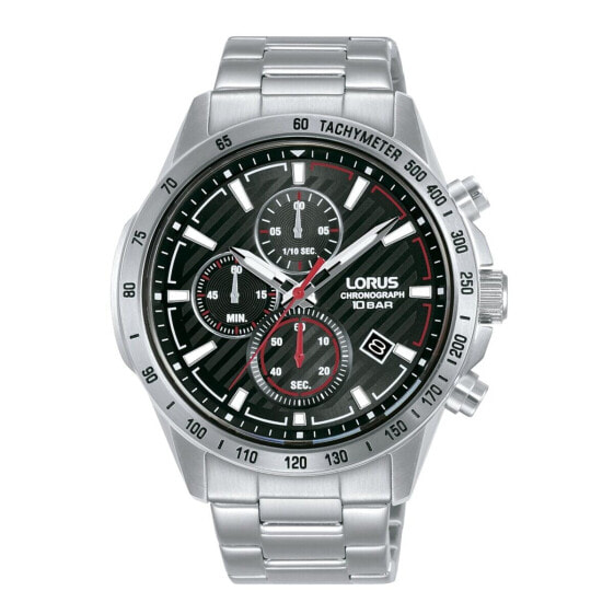 Мужские часы Lorus RM391HX9 Чёрный Серебристый
