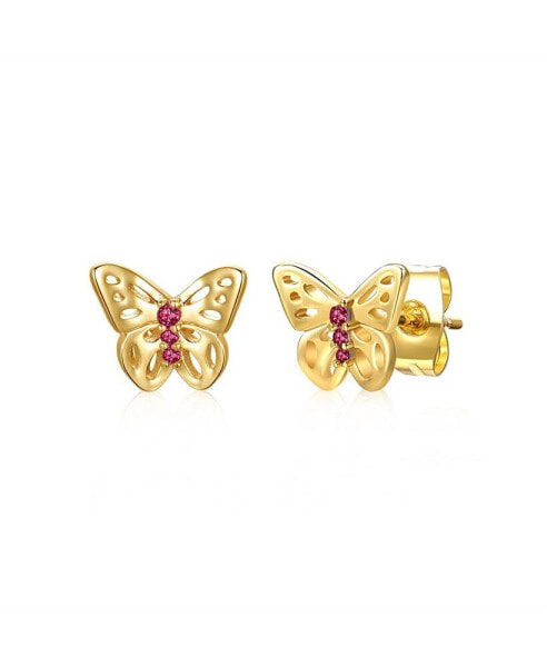 Серьги Rachel Glauber Enchanting Butterfly Cutter