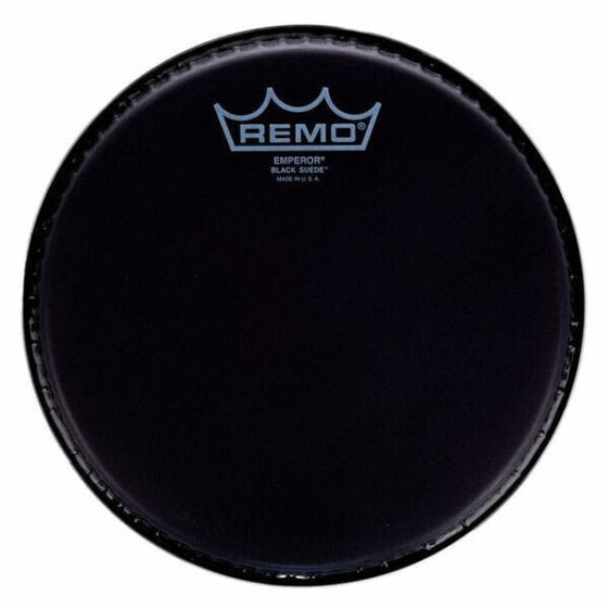 Remo 08" Emperor Black Suede